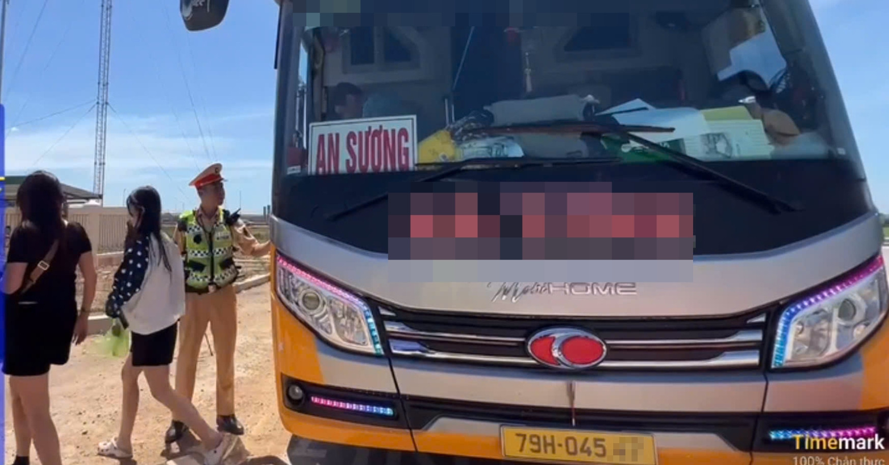 Sau chỉ đạo của Cục CSGT, một xe khách bị phạt hàng chục triệu đồng vì lỗi này