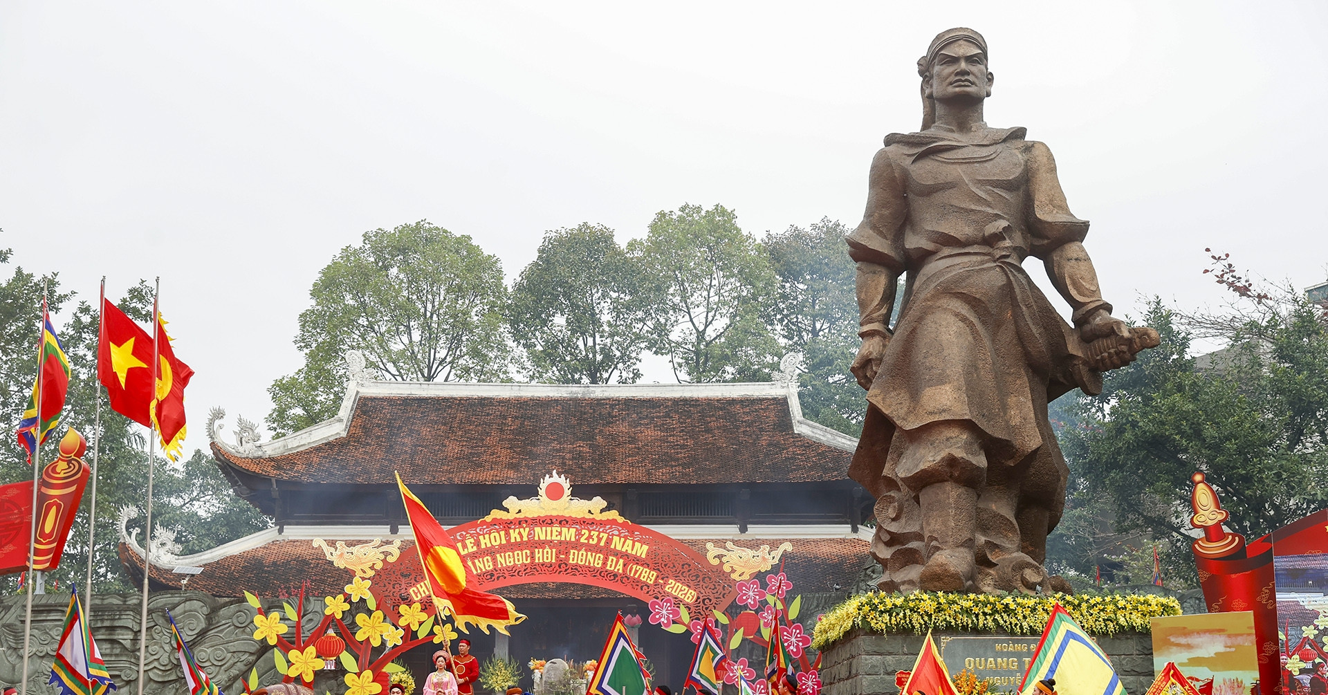 Lễ kỷ niệm 237 năm chiến thắng Ngọc Hồi - Đống Đa tại Hà Nội