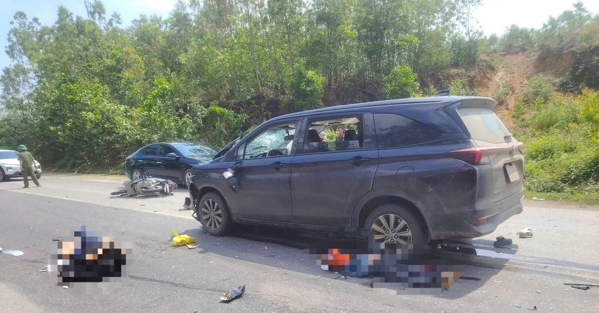 Hai vụ tai nạn liên tiếp trên Quốc lộ 12A khiến 2 người tử vong