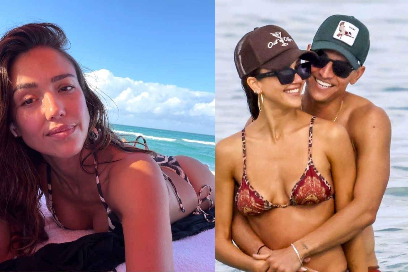 Diễn viên 'Thiên thần bóng tối' khoe dáng quyến rũ tuổi 45 bên bạn trai kém 11 tuổi