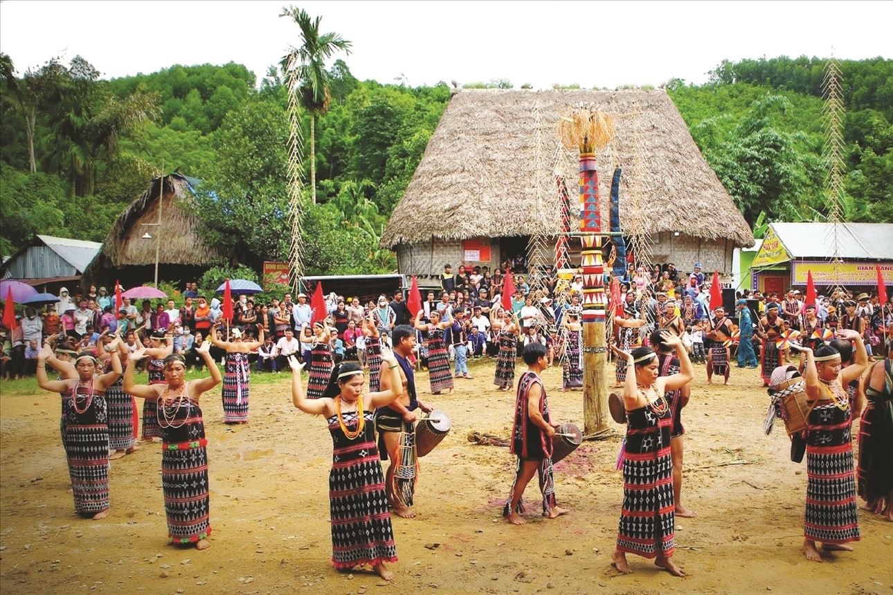   Cội lim già bên bờ sông Kôn 