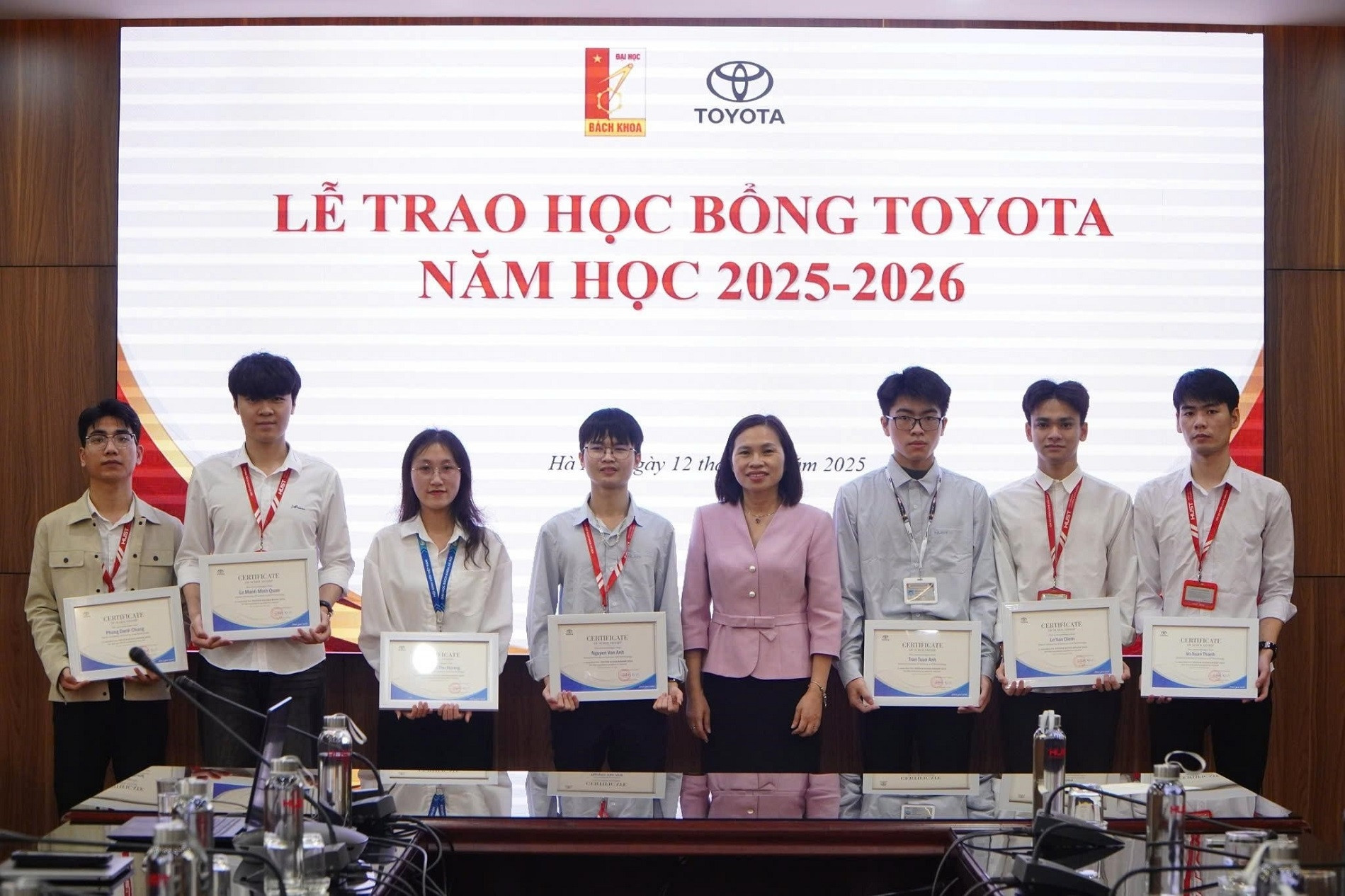 123 suất học bổng Toyota tiếp nối hành trình 29 năm đầu tư bền bỉ tại Việt Nam