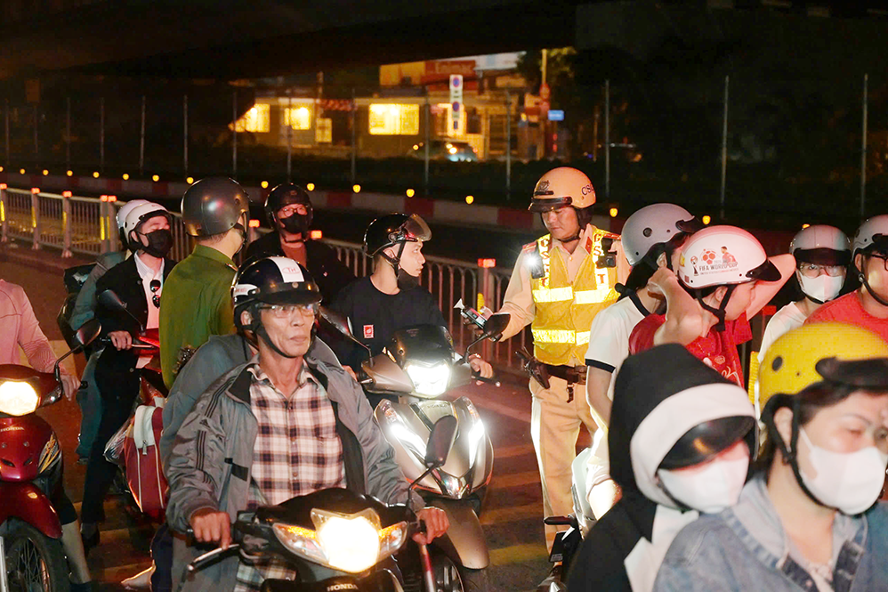 CSGT TPHCM xử lý hơn 10 nghìn trường hợp vi phạm trong 9 ngày nghỉ Tết