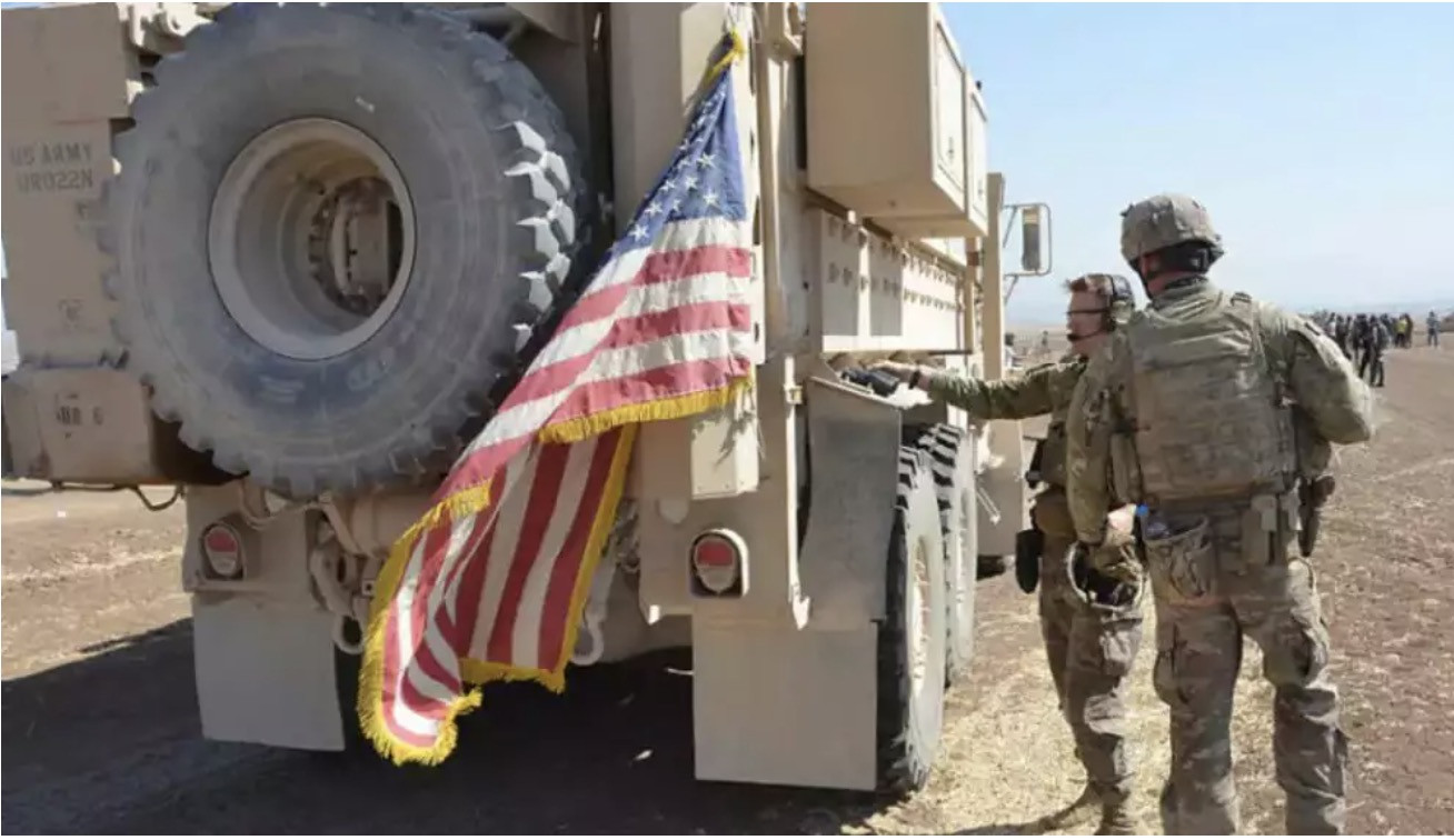 Lính Mỹ tại Syria. Ảnh: EPA