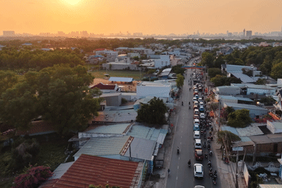 Người dân mong chờ cầu Cát Lái sớm hoàn thành để hết cảnh ‘qua sông luỵ đò’
