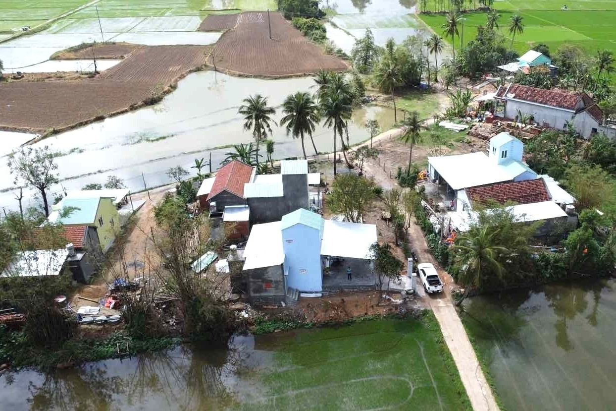 Những 'pháo đài' chống lũ kiên cố của 'Chiến dịch Quang Trung' ở Hòa Thịnh