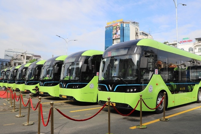 TPHCM đưa vào hoạt động 25 tuyến xe buýt điện từ 1/3