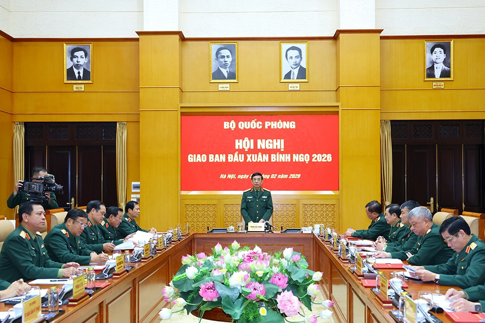 Hoàn chỉnh kế hoạch điều chỉnh tổ chức, biên chế Quân đội giai đoạn 2026-2030