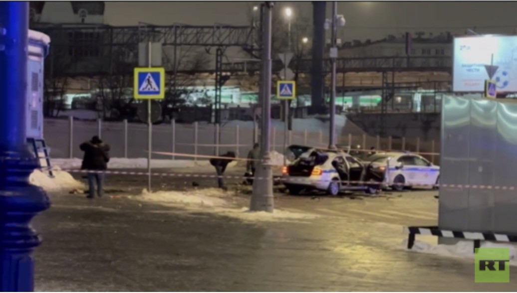 Nổ giữa thủ đô Moscow, một cảnh sát thiệt mạng