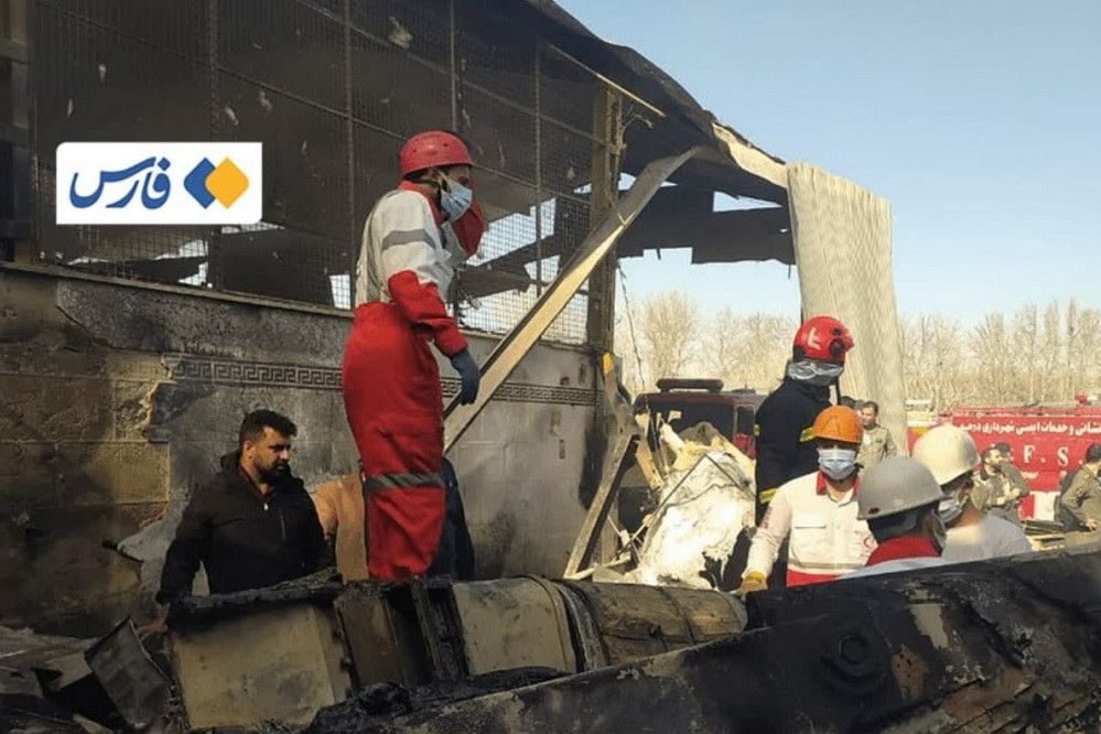  Rơi trực thăng quân sự ở Iran, 4 người thiệt mạng 