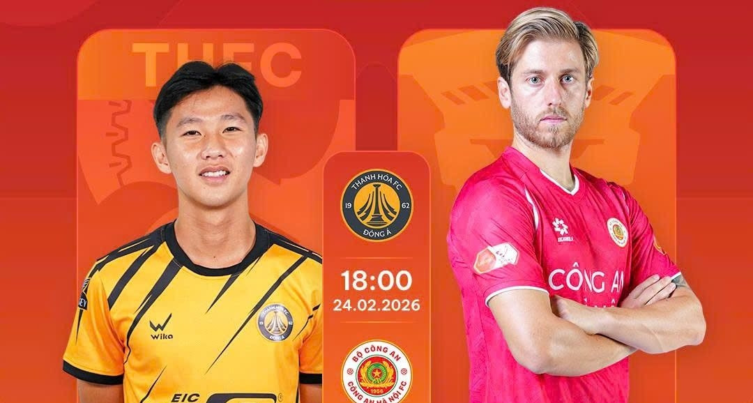 Trực tiếp bóng đá Thanh Hóa 1-1 CAHN: Alan chuộc lỗi cho Đình Bắc