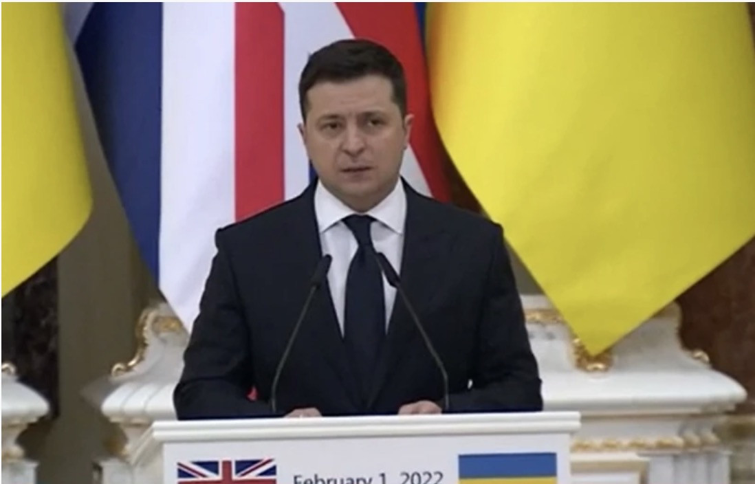 Zelensky . bbc