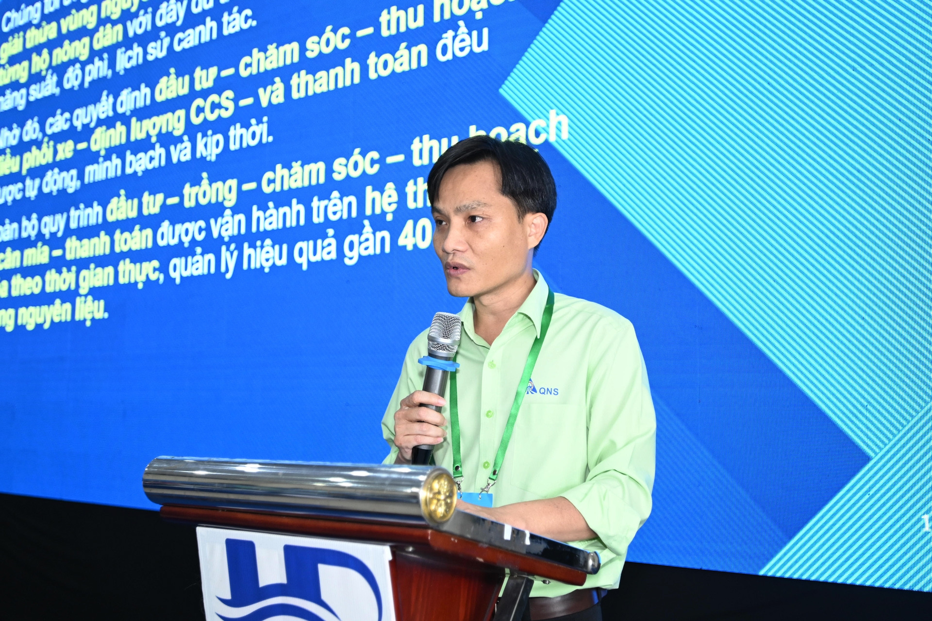 Kết nối liền mạch “dòng dữ liệu” từ vùng nguyên liệu đến nhà máy ra thị trường