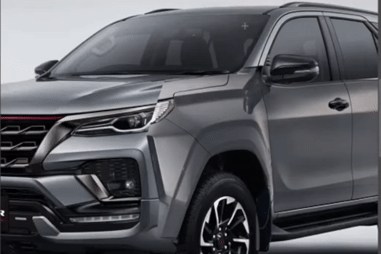 Hé lộ hình ảnh Toyota Fortuner mới dựa trên cảm hứng từ mẫu bán tải Hilux