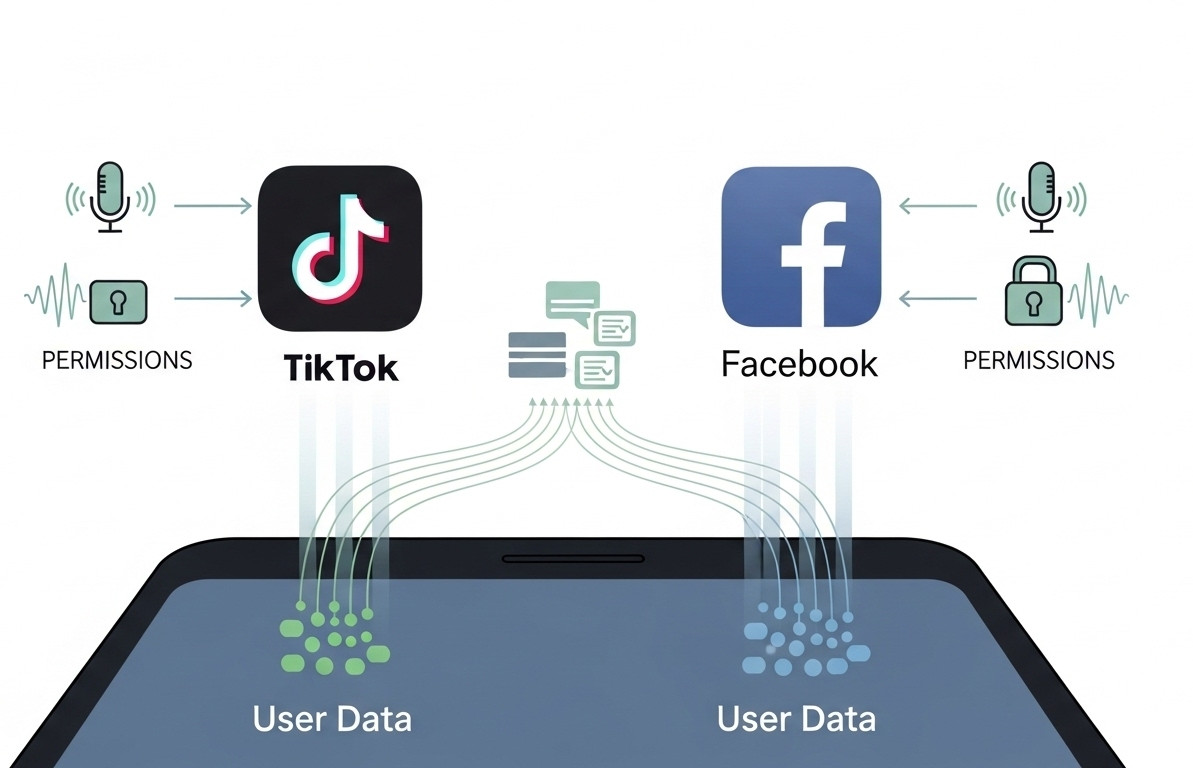 TikTok, Facebook có đang nghe lén, theo dõi bạn hay không?