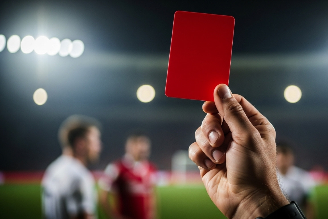 Các lỗi cụ thể dẫn đến thẻ đỏ trực tiếp
