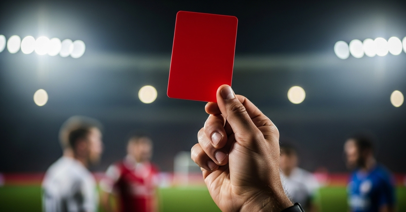 Các lỗi cụ thể dẫn đến thẻ đỏ trực tiếp