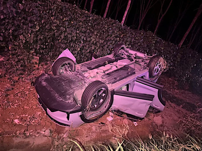 Lynk & Co 06 bị tai nạn trên cao tốc Long Thành