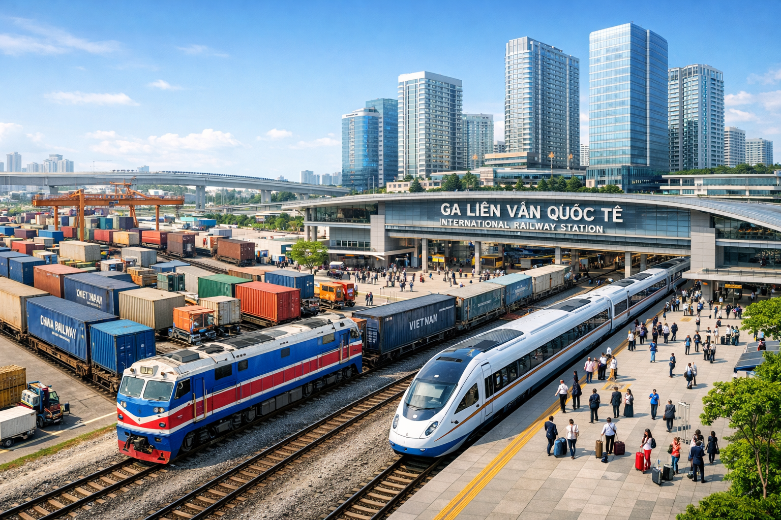 Phát triển đô thị TOD dọc tuyến đường sắt kết nối cảng biển - cửa khẩu