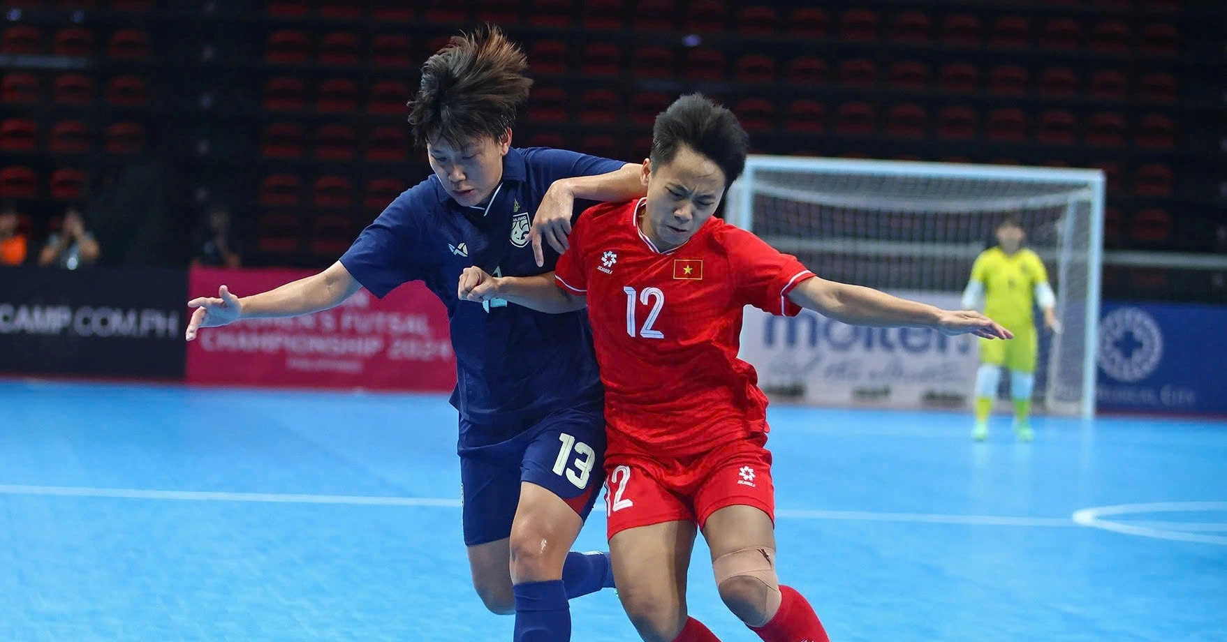 Tuyển futsal nữ Việt Nam thua Thái Lan, tranh hạng ba với Indonesia