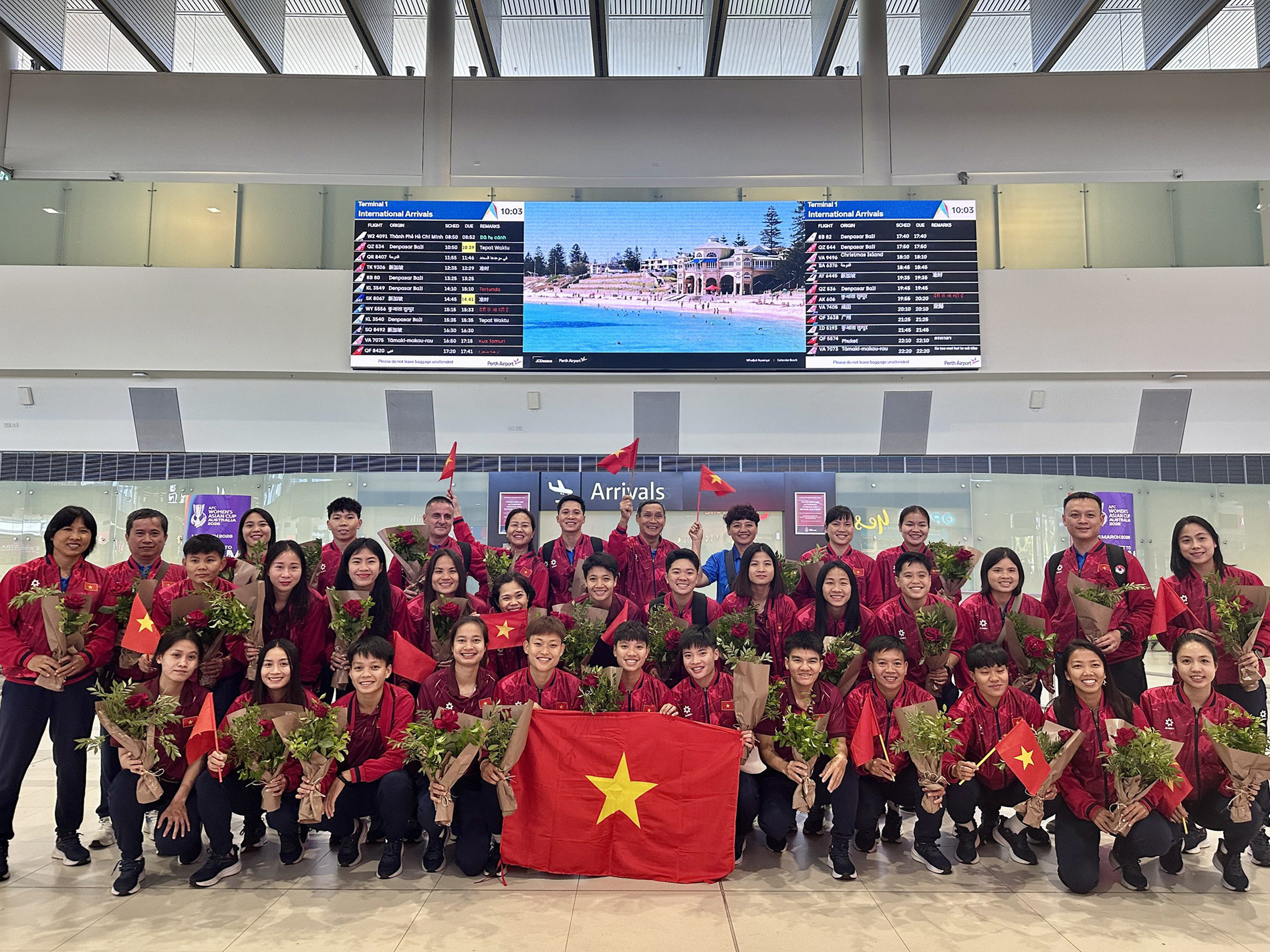 Tuyển nữ Việt Nam tới Australia, sẵn sàng đấu Nhật Bản, Ấn Độ tuyen nu viet nam 1.jpeg