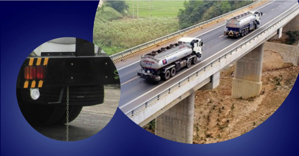Giải mã vai trò của sợi xích nhỏ gắn phía sau xe bồn chở xăng dầu