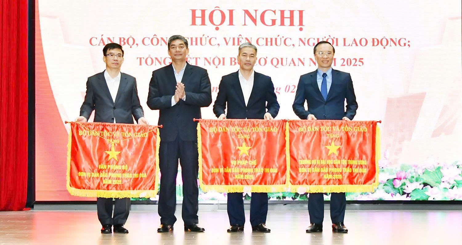 Hội nghị cán bộ, công chức, viên chức Bộ Dân tộc và Tôn giáo