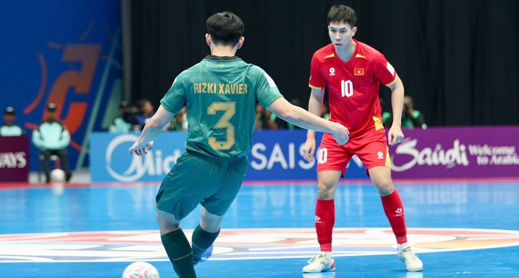 Xác định 2 cặp đấu bán kết Futsal châu Á 2026