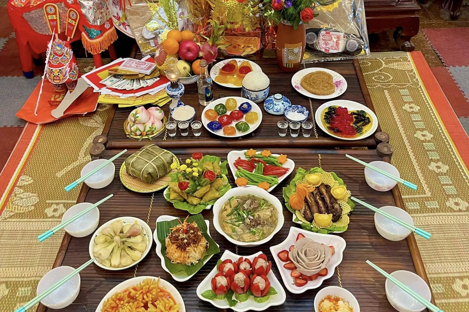 Gợi ý mâm cúng tất niên tết Nguyên đán 2026 đầy đủ theo phong tục