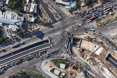 Người dân mong chờ dự án nút giao lớn nhất TPHCM thông thoáng dịp Tết