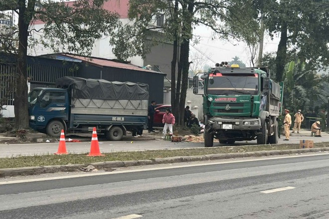 Vụ hai xe tải va chạm ở Thái Nguyên: Cục CSGT p...