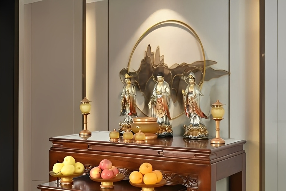 Bí quyết sắp xếp bàn thờ gia tiên chuẩn phong thủy, gia chủ làm ăn thịnh vượng