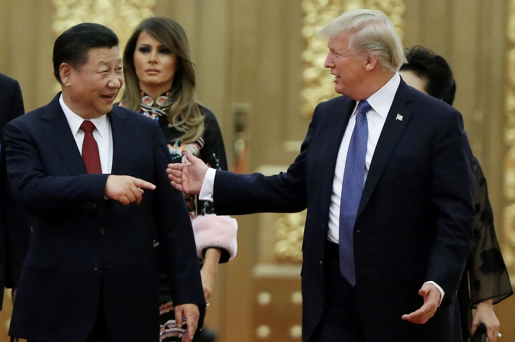 Ông Tập Cận Bình và ông Trump. Ảnh: EFE/EPA