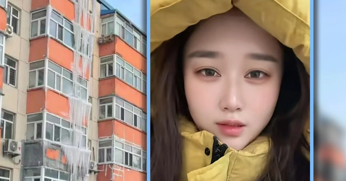 Quên khóa nước sau khi tắm, người phụ nữ biến khu dân cư thành 'sân trượt băng'