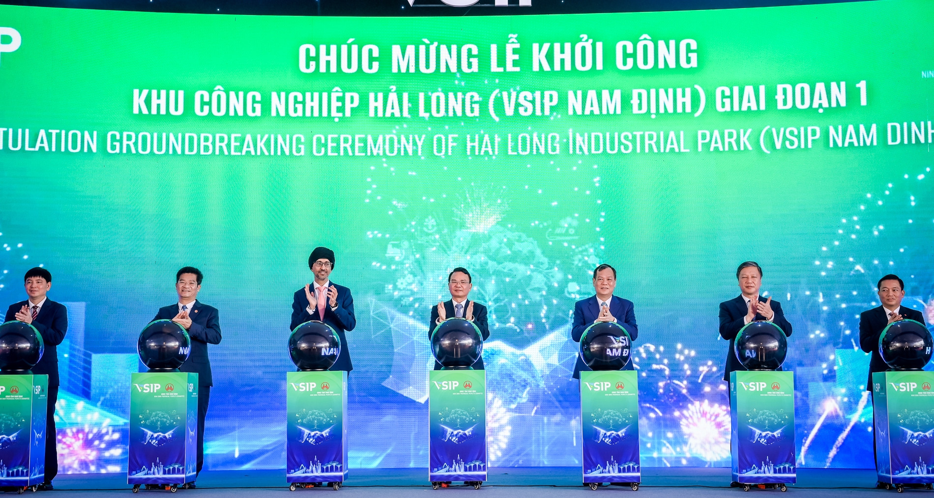 Khởi công dự án khu công nghiệp VSIP 2.249 tỷ đồng ở Ninh Bình
