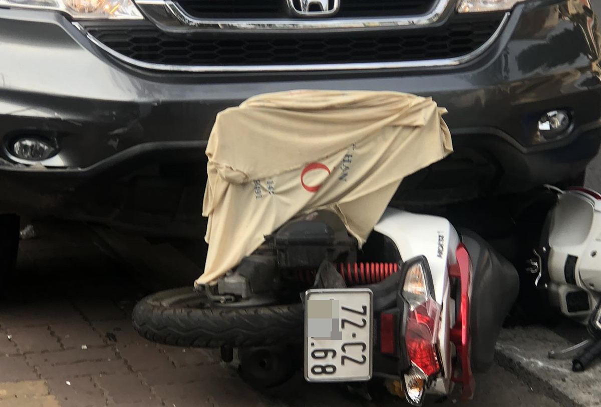 Ô tô tông liên hoàn nhiều phương tiện ở Vũng Tàu