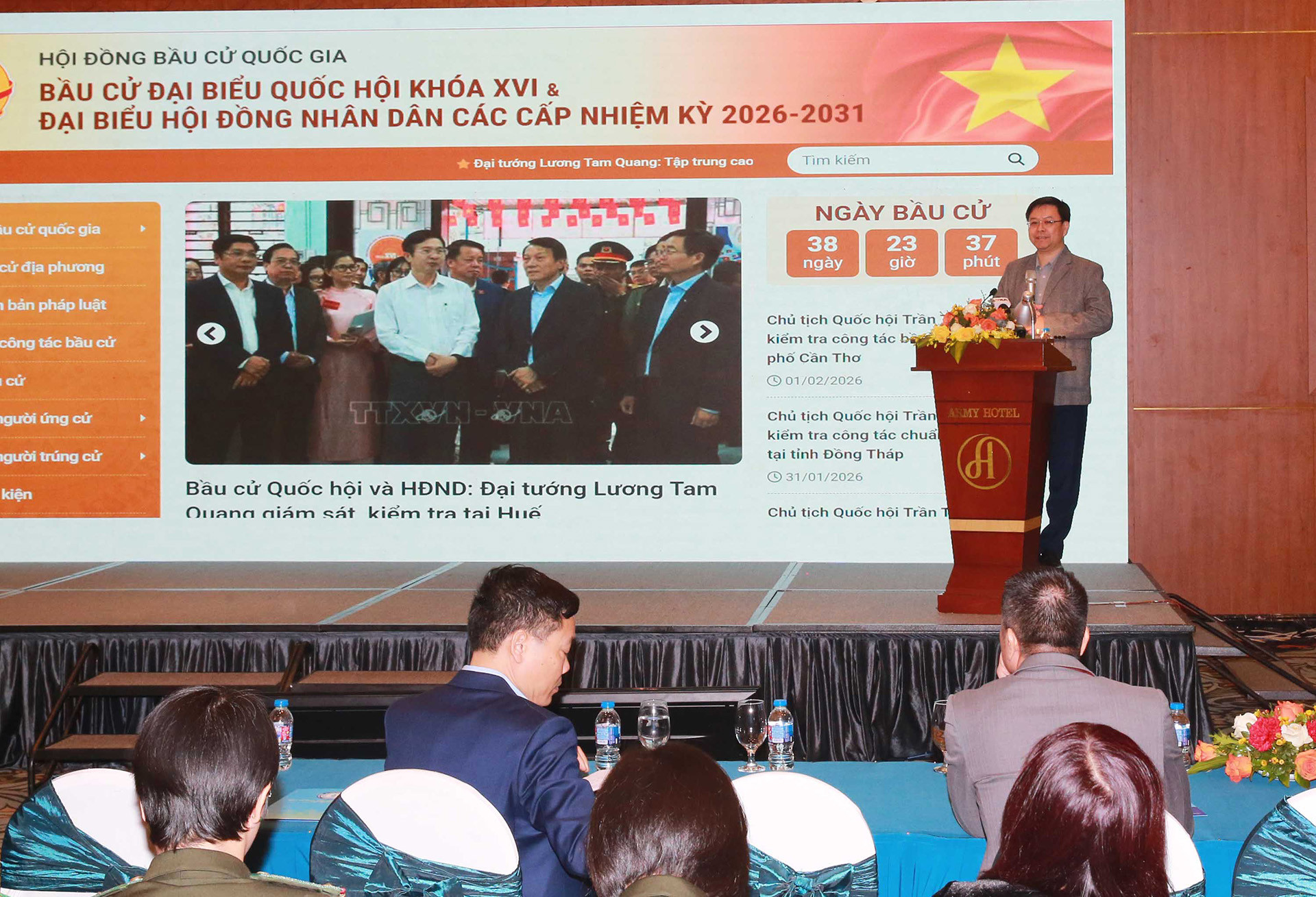 tập huấn bầu cử