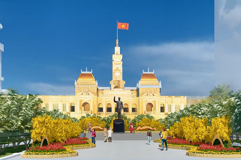 TPHCM cấm xe tại nhiều tuyến đường khu vực trung tâm phục vụ Tết Bính Ngọ 2026