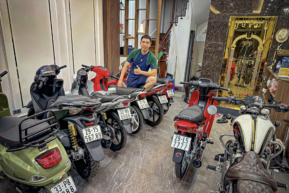 9x sở hữu bộ sưu tập xe máy có biển số ‘cực phẩm’