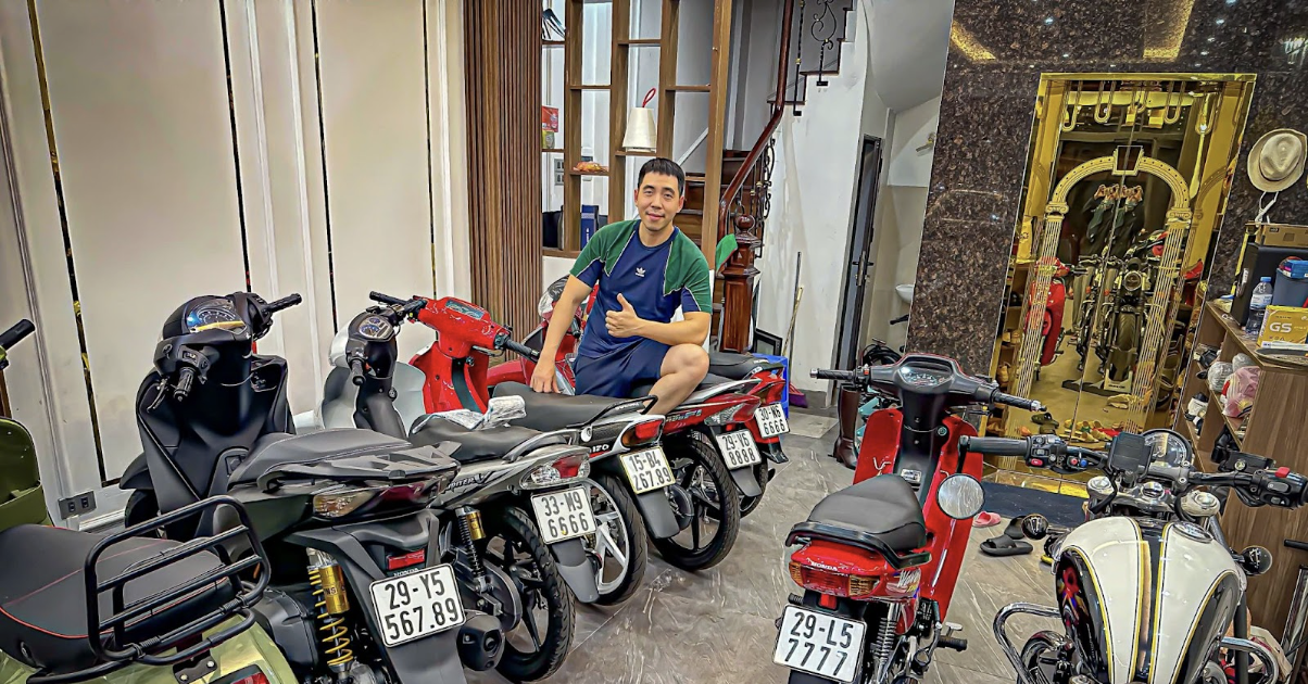 9x sở hữu bộ sưu tập xe máy có biển số ‘cực phẩm’