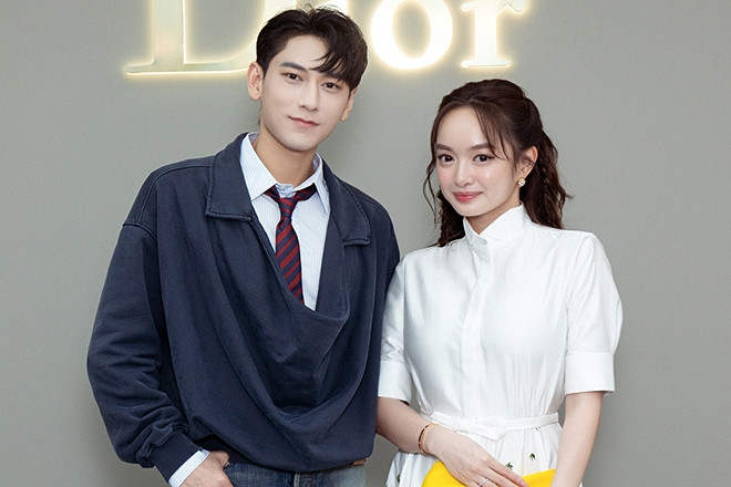 Cách nhau 11 tuổi, ca sĩ Isaac và diễn viên Kaity Nguyễn cực đẹp đôi