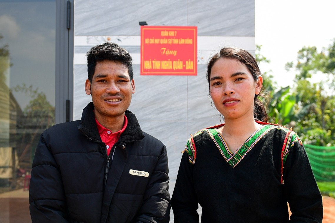 Mùa Xuân đến sớm với những căn nhà tình nghĩa quân dân ở vùng biên Lâm Đồng