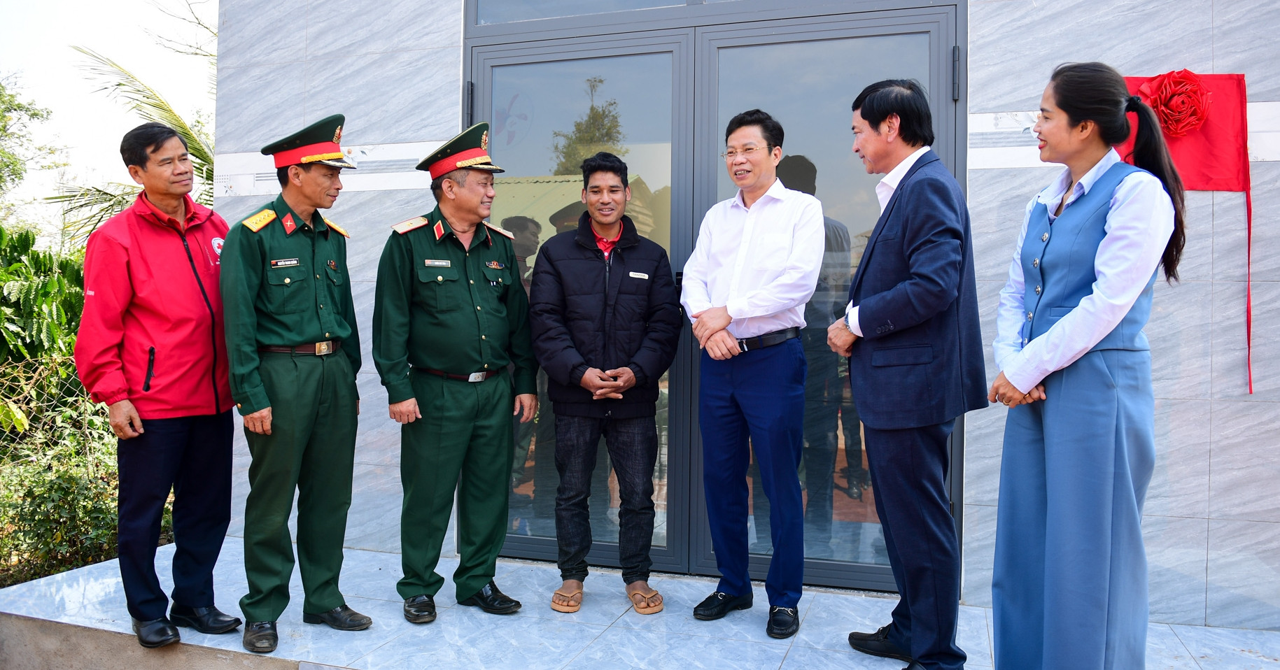 Mùa Xuân đến sớm với những căn nhà tình nghĩa quân dân ở vùng biên Lâm Đồng