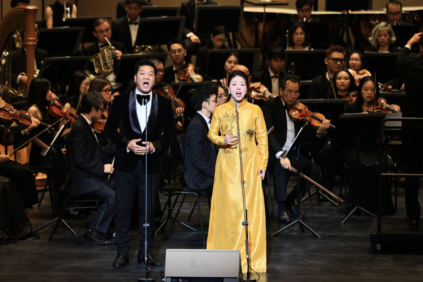 NSND Quốc Hưng, ca sĩ Bảo Yến khiến cả khán phòng lặng đi