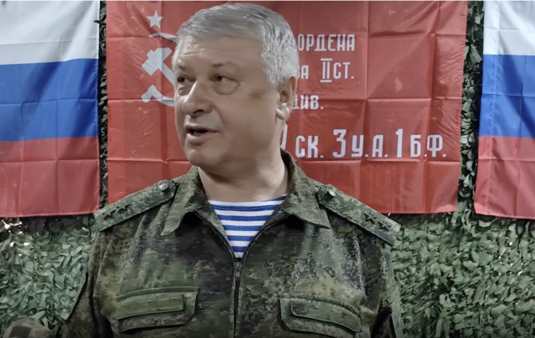 Tướng Nga bị ám sát hụt. Ảnh: Bộ Quốc phòng Nga