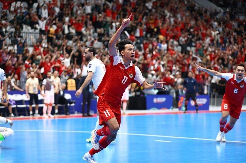 Futsal Indonesia gây bất ngờ trước Iran ở chung kết châu Á