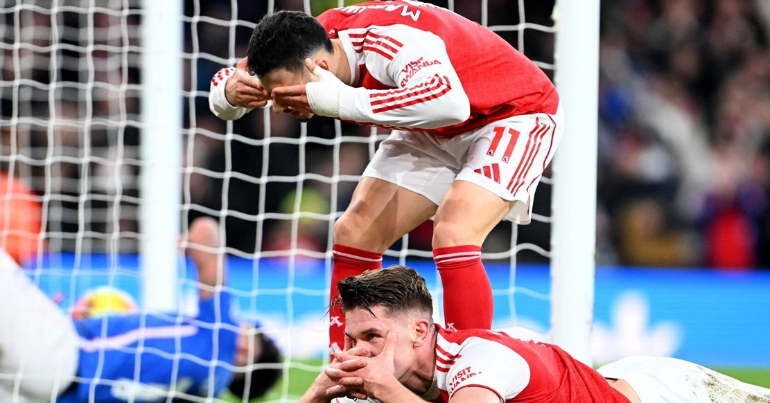 Gyokeres lập cú đúp muộn, Arsenal thắng hoành tráng