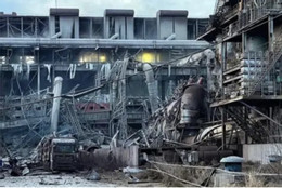 Nổ nhà máy Trung Quốc. Ảnh: The Star