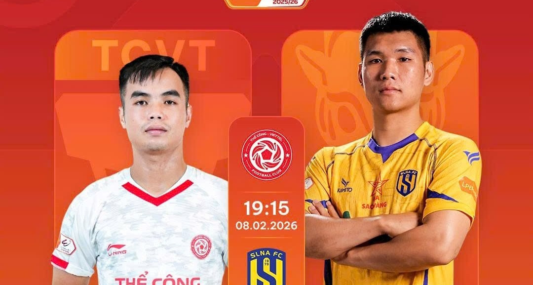 Trực tiếp bóng đá Thể Công Viettel 0-1 SLNA: VAR hủy bàn gỡ