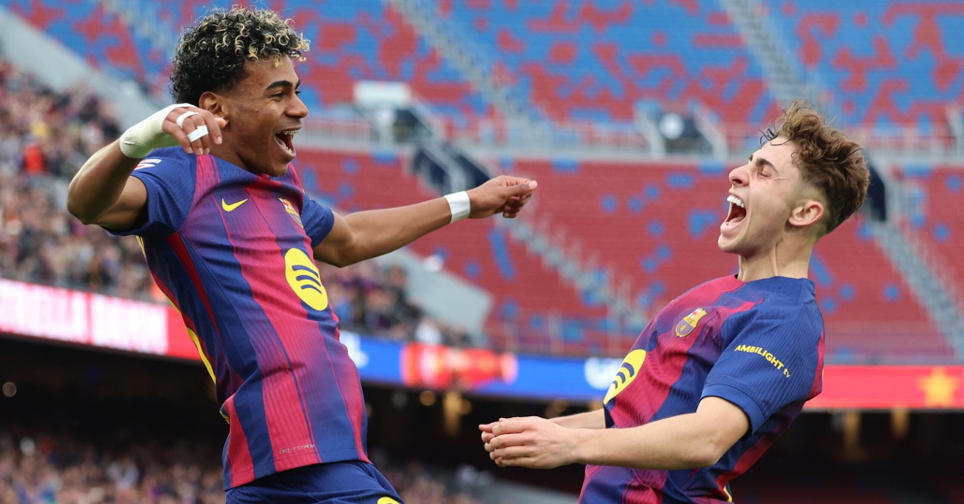 Barca thắng đậm Villarreal: Ngày Lamine Yamal vượt Messi